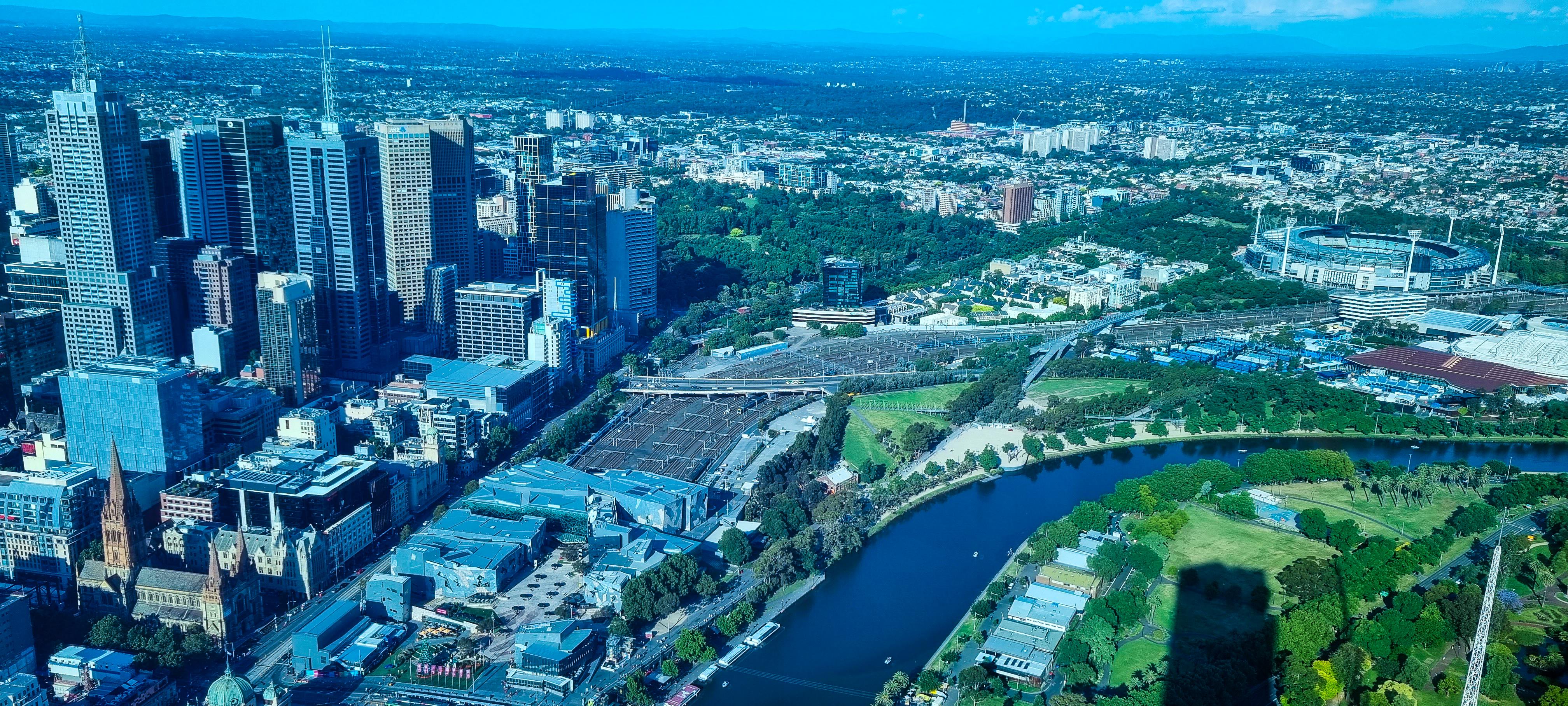 Views from Melbourne Skydeck